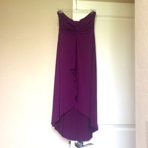 Lush Purple High-Low Dress Size Small